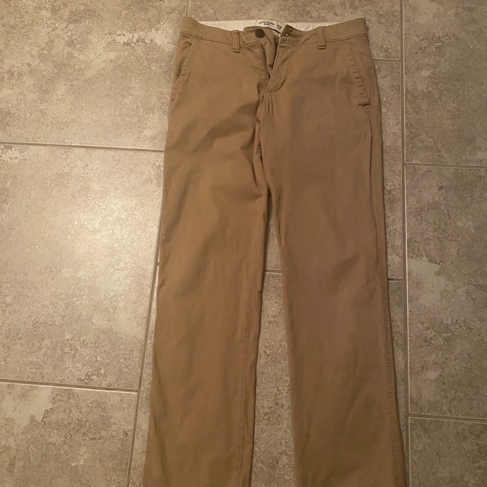 Abercrombie kids khakis size 15-16